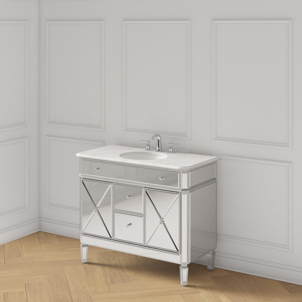 Jiya 42" Single Bathroom Vanity Set & Reviews Joss & Main